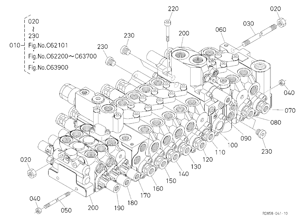 Control Valve (Valve) [Component Parts] [Except An