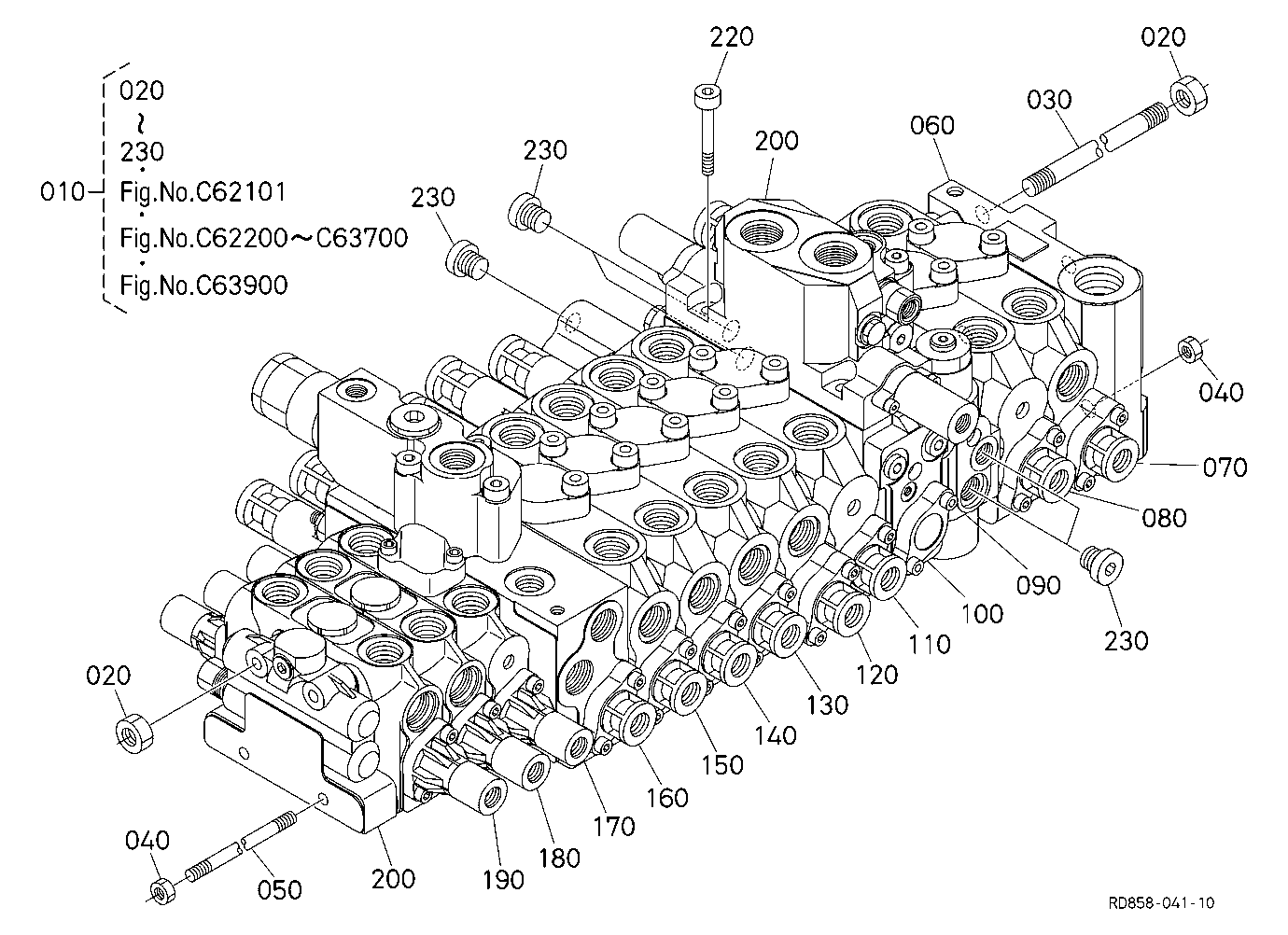 Control Valve (Valve) [Component Parts] [Except An