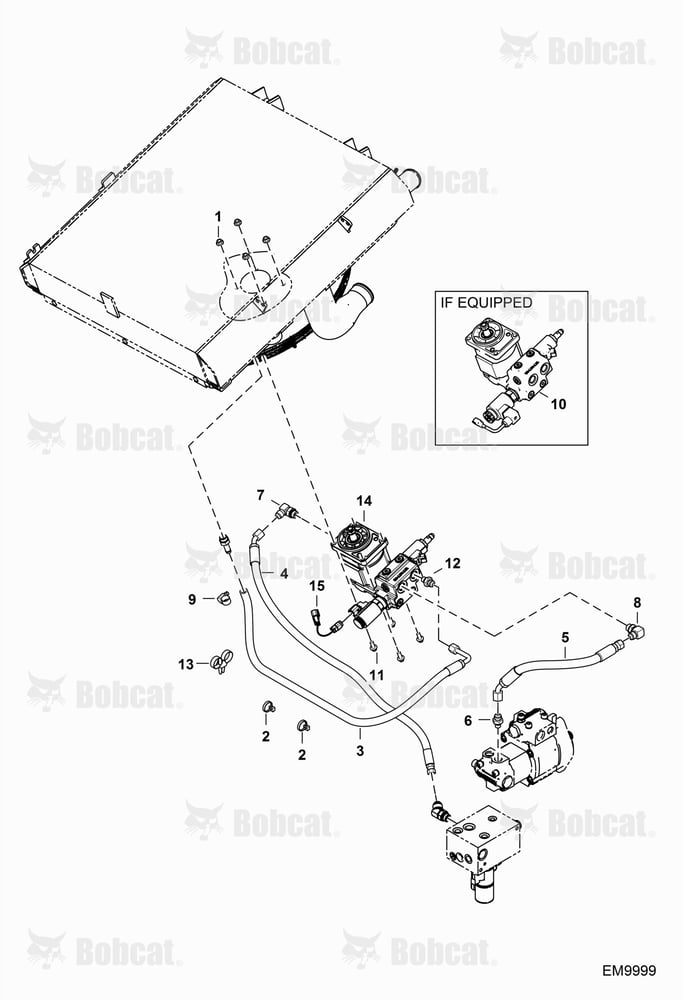 Hydraulic Circuitry (Fan Motor) (Reversible)