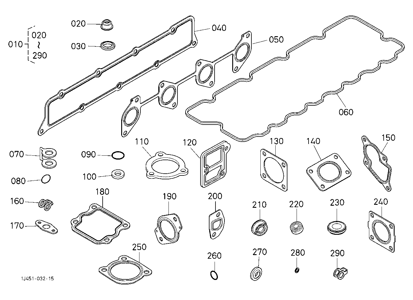 Upper Gasket Kit