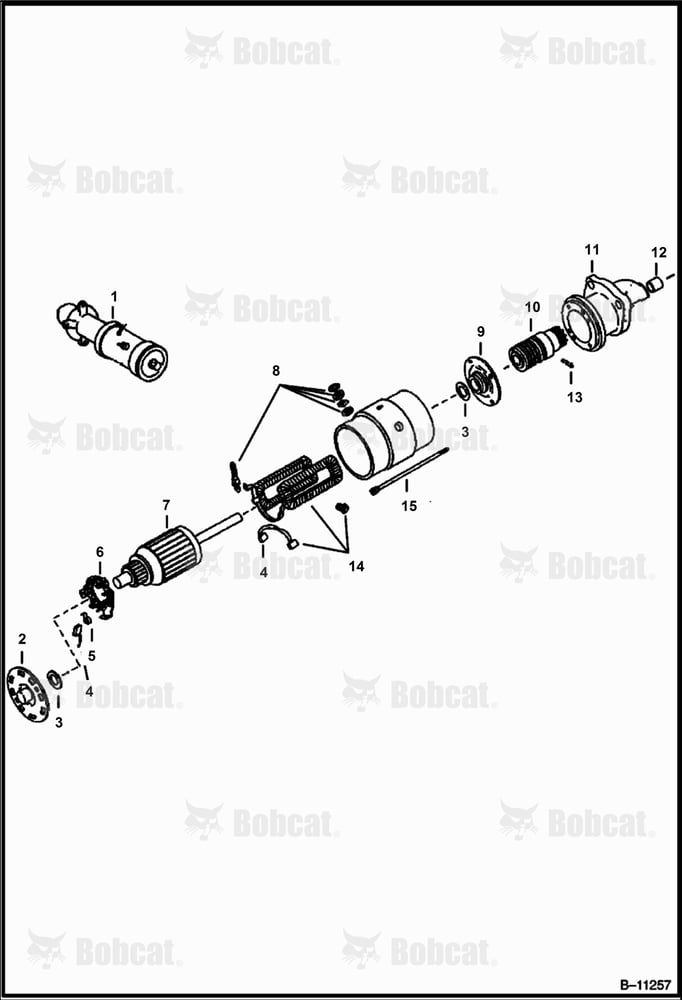 Starter (Prestolite MHA-7021 or MHA-6102-S or 46-3597)