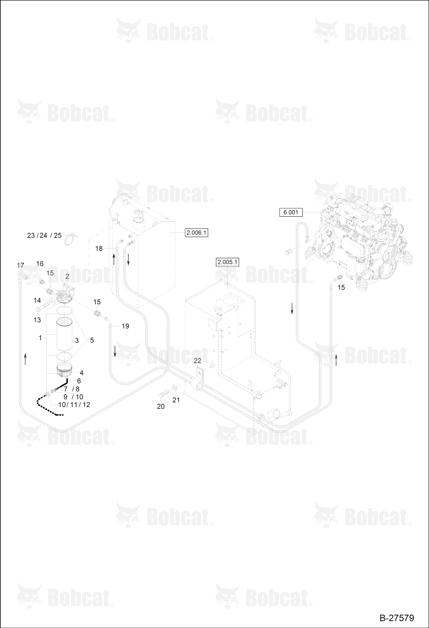 Fuel Supply  120584A97 & Above