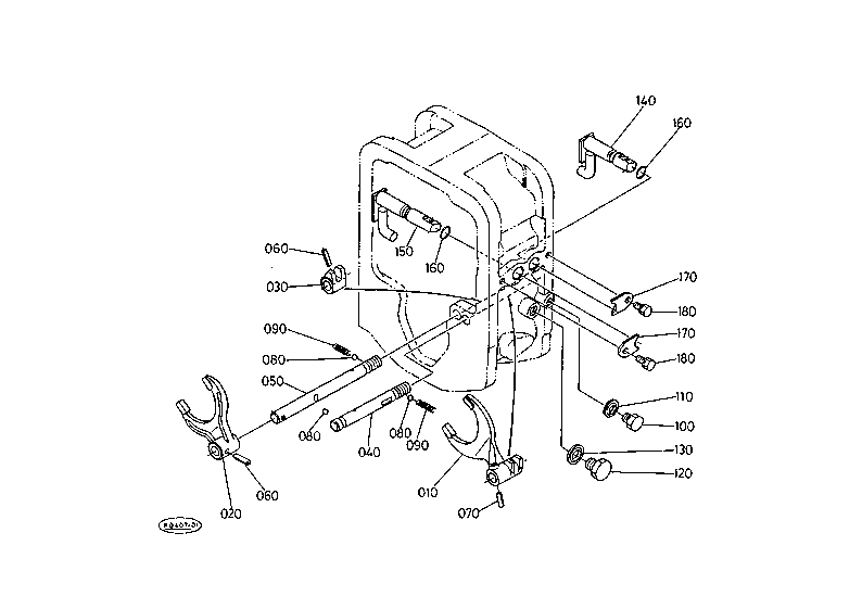 Hi-Lo Gear Shift Fork
