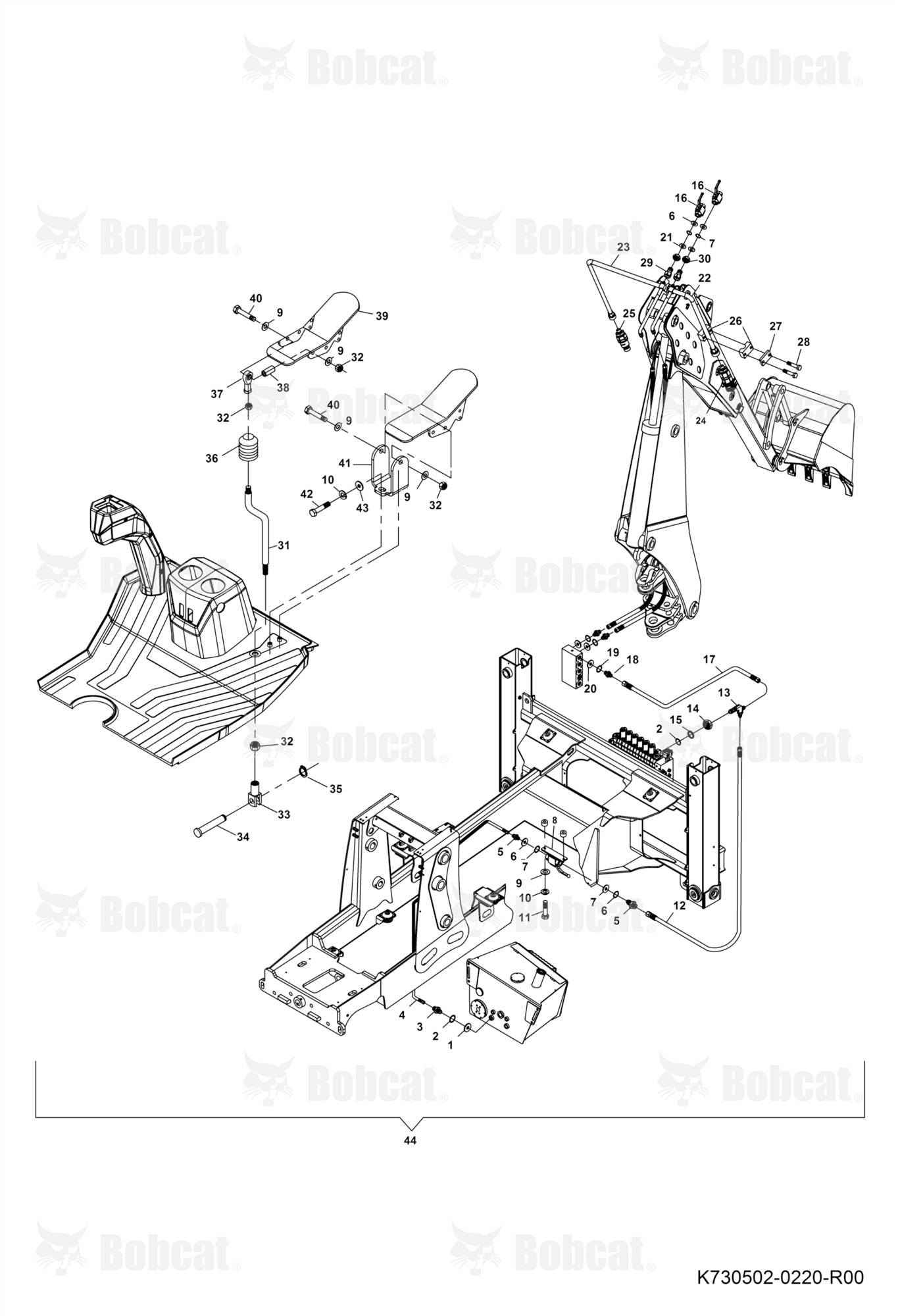 AUX Line For Extendable STICK-SIDESHIFT