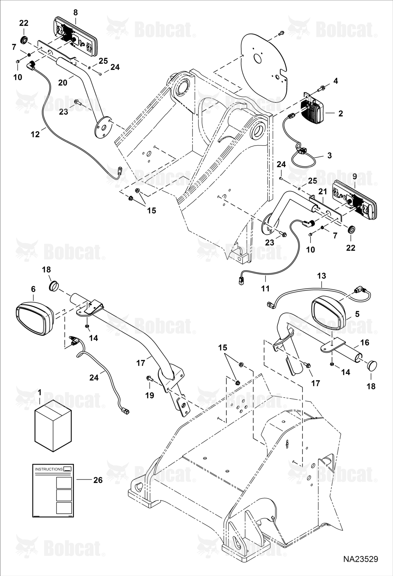 Road Lights Kit (LED) (LH)