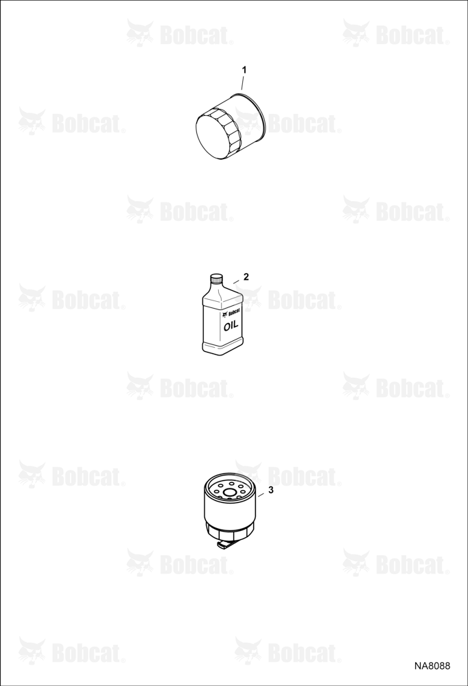 Scheduled Maintenance Items (Every 250 Hours)