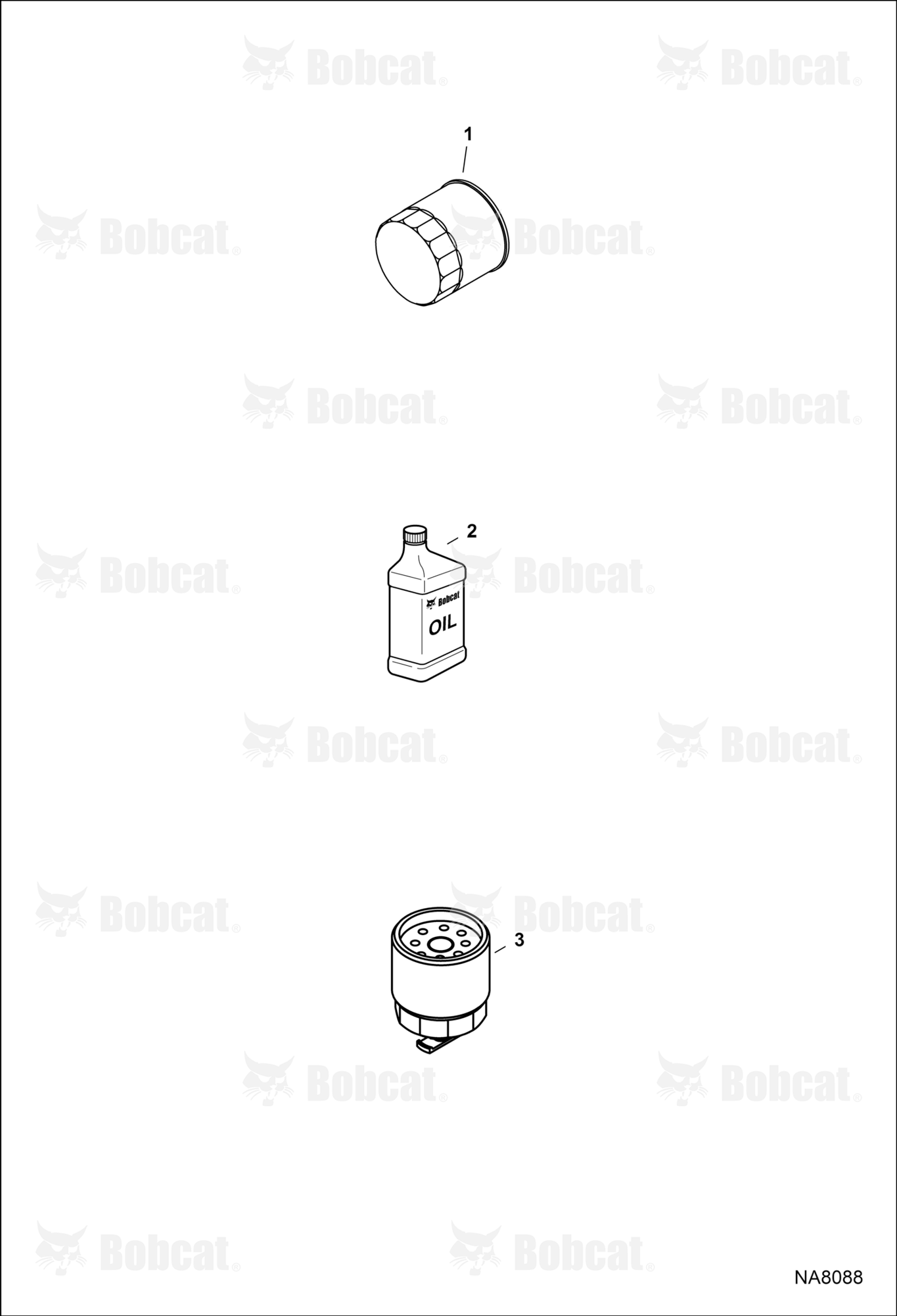 Scheduled Maintenance Items (Every 250 Hours)