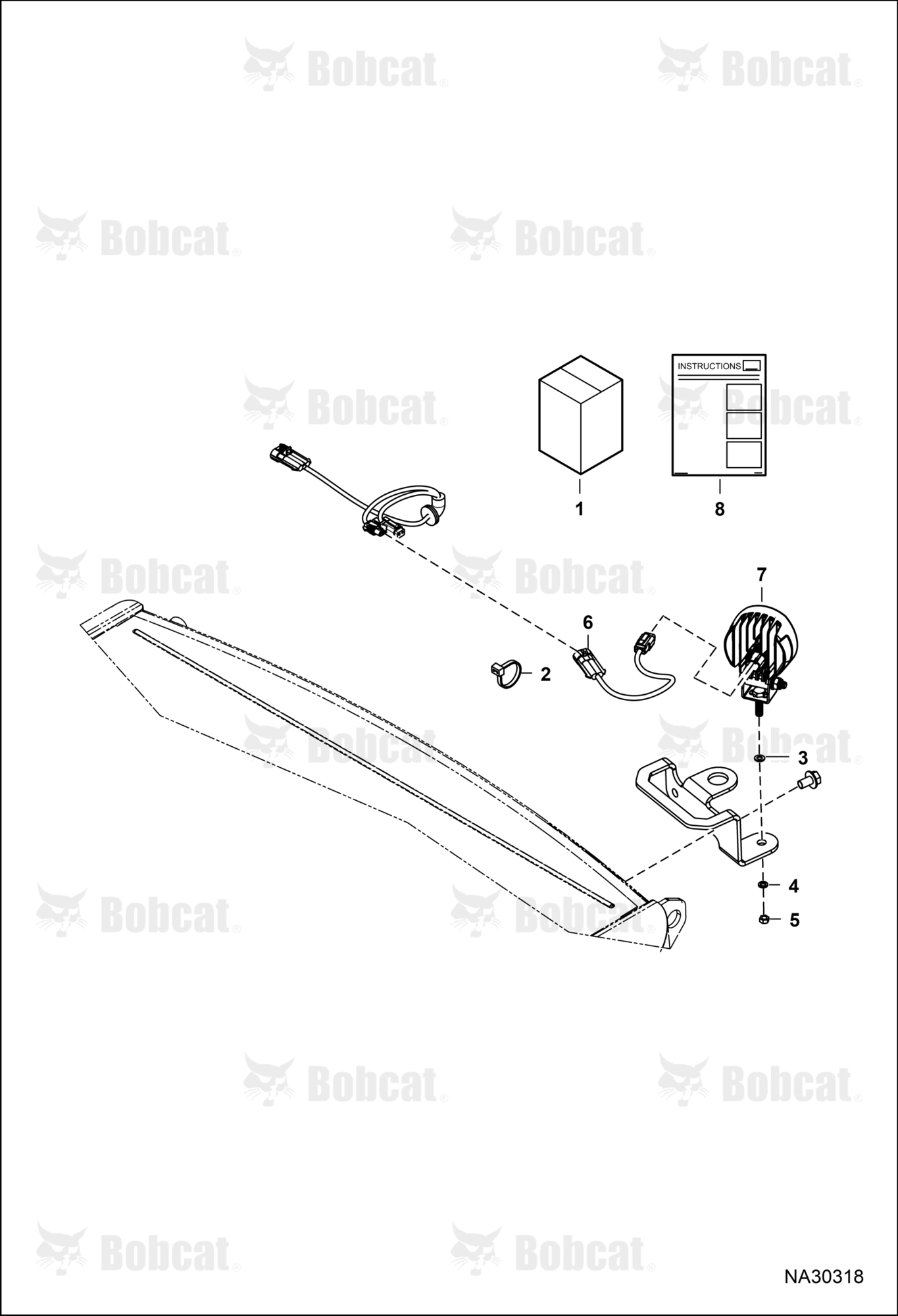 Worklight Kit (Cab)(Rear)