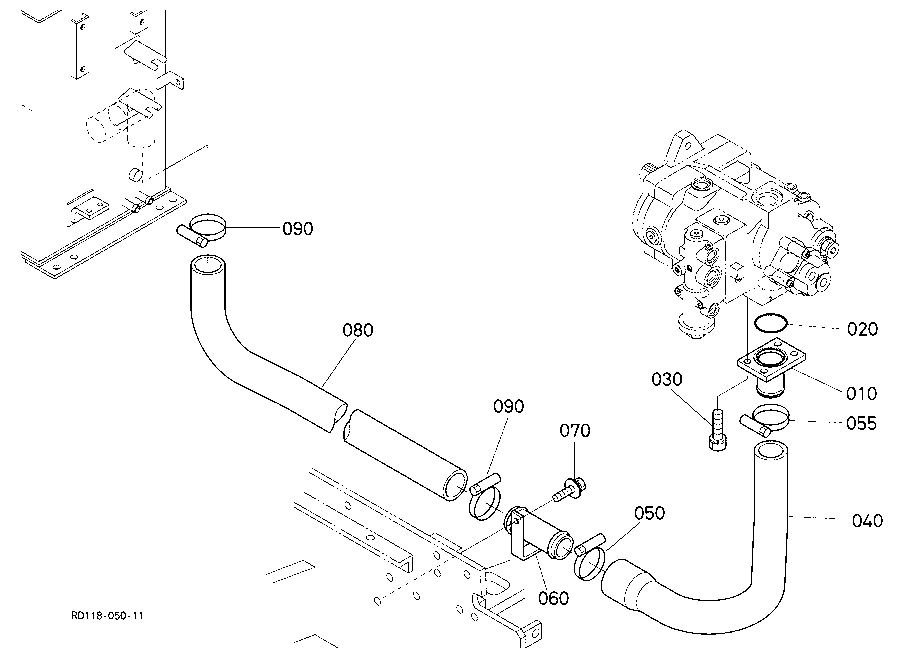 Oil Piping (Suction)