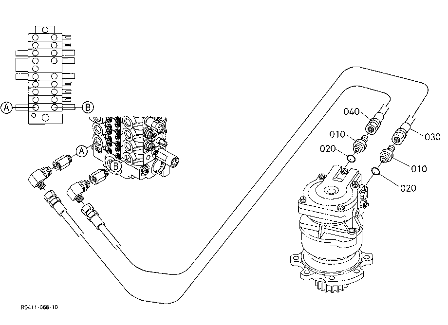 Oil Piping (Swivel)