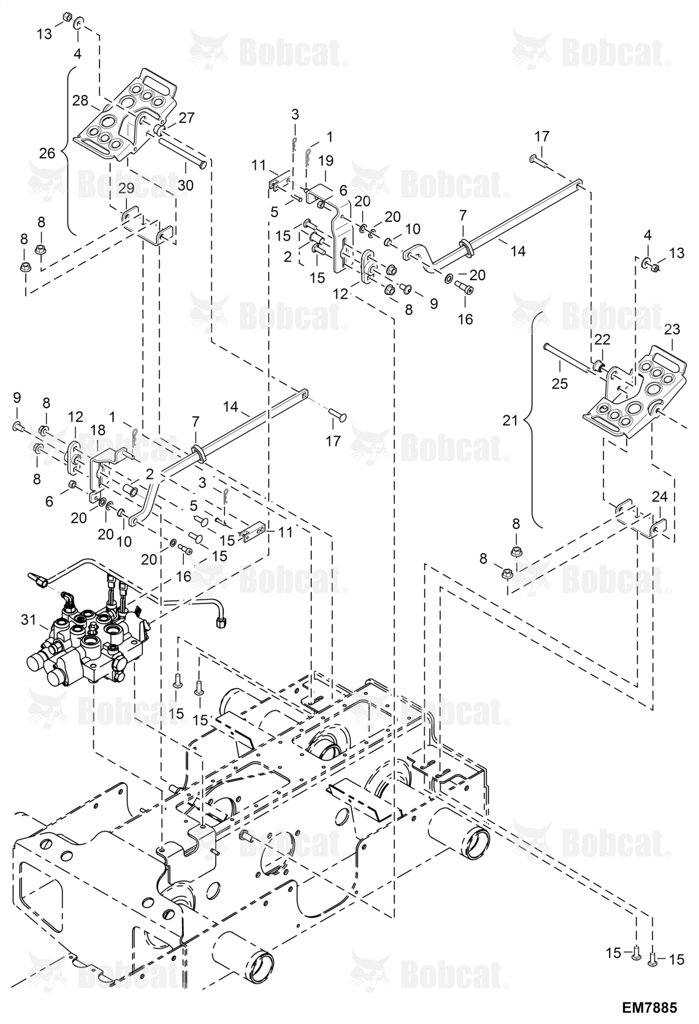 Control Pedals (Manual Controls)