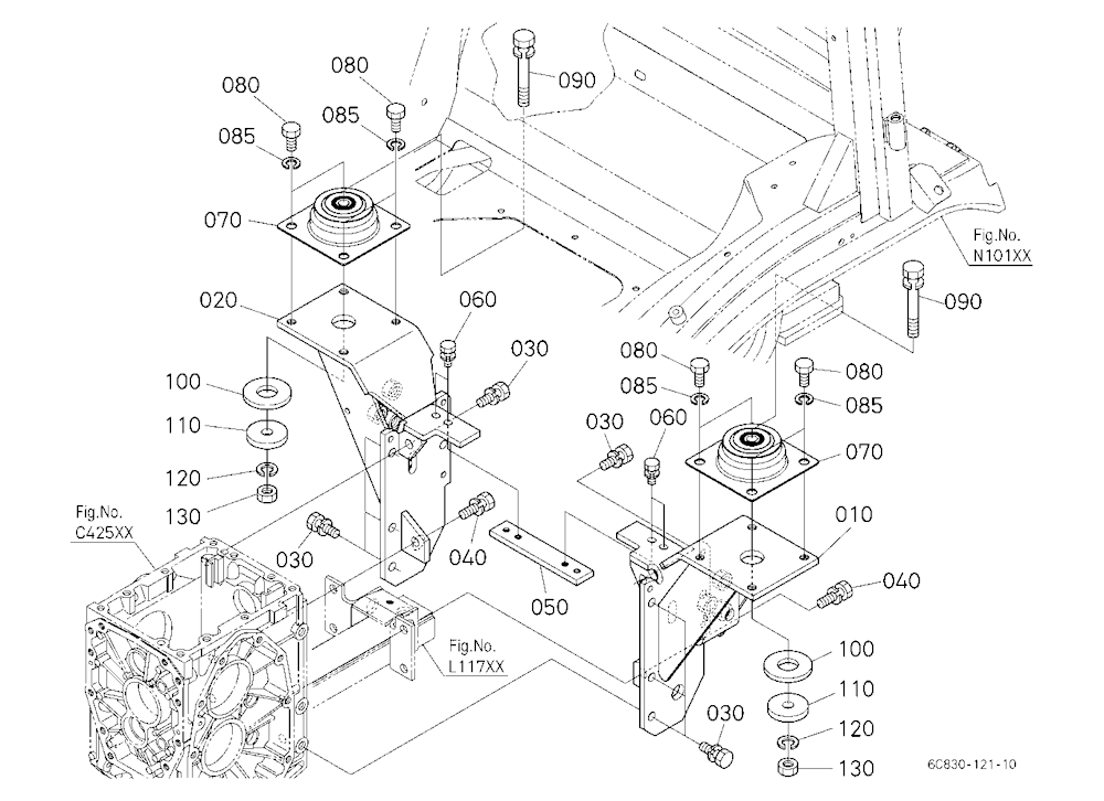 Cab Bracket (Rear)