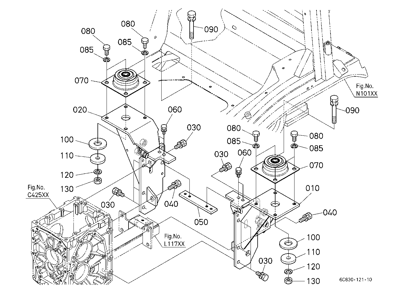 Cab Bracket (Rear)