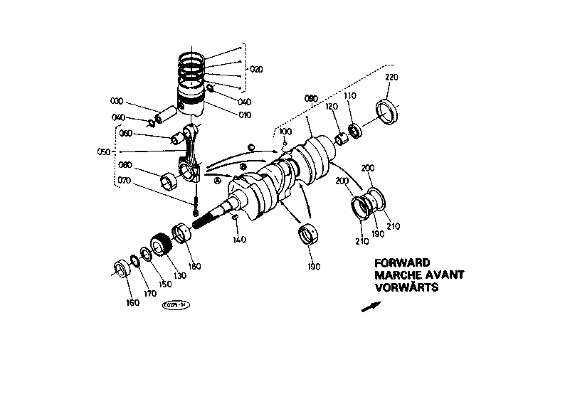 Piston/Crankshaft