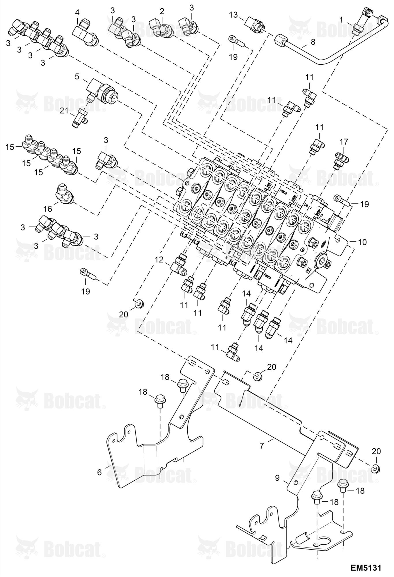 Hydraulic Circuitry (Control Valve)