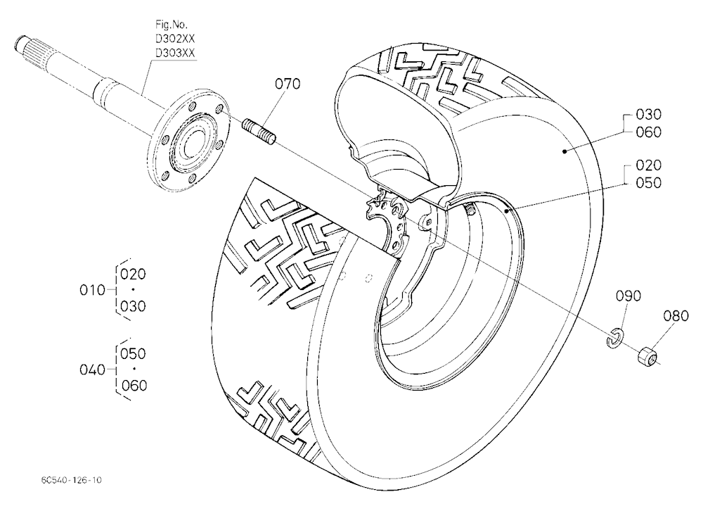 Rear Wheel (31*15.5-15)