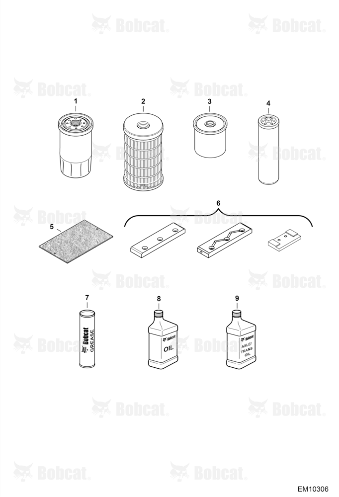 Scheduled Maintenance Items (Every 500 Hours)