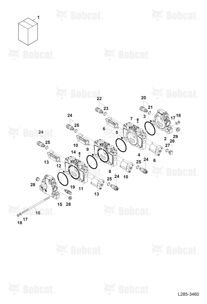 Control Valve (3 Spool)
