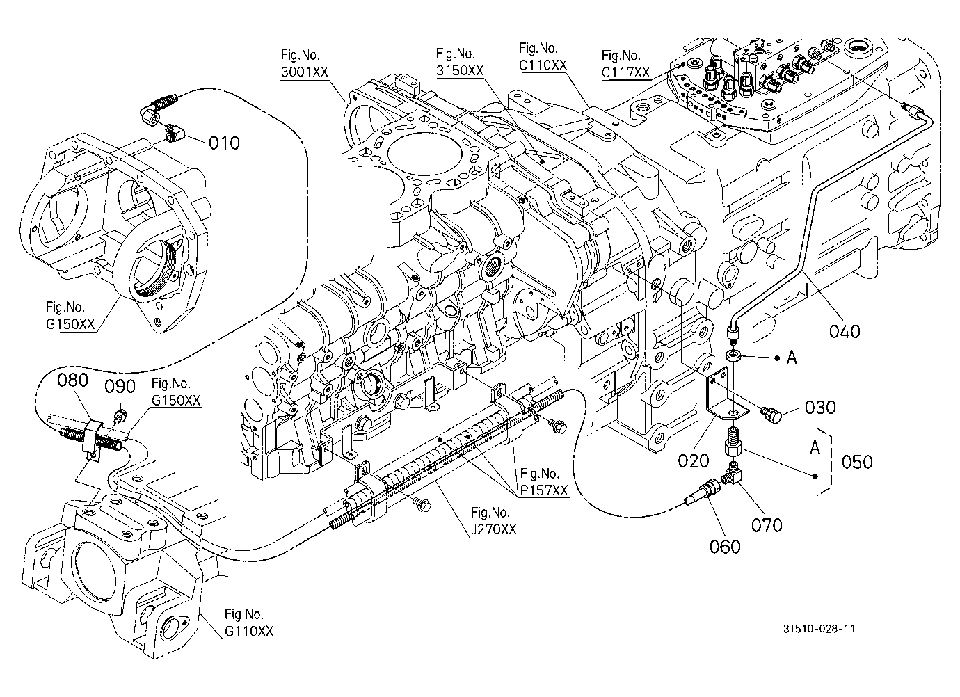 Hydraulic Oil Line (Front Differential) [Dtsc]