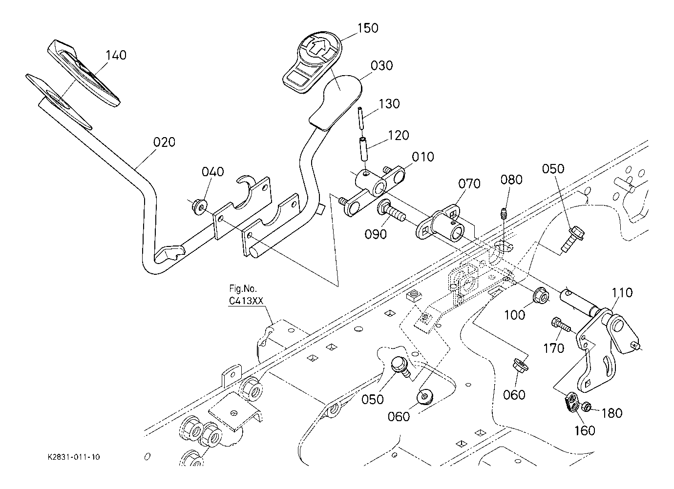 Speed Change Pedal