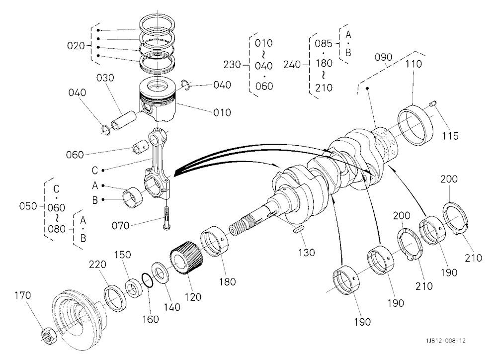 Piston And Crankshaft
