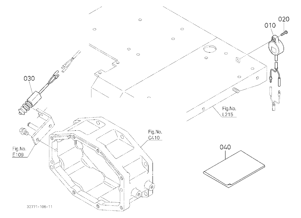 Back Buzzer Kit(W/G No.L9458) [Option]