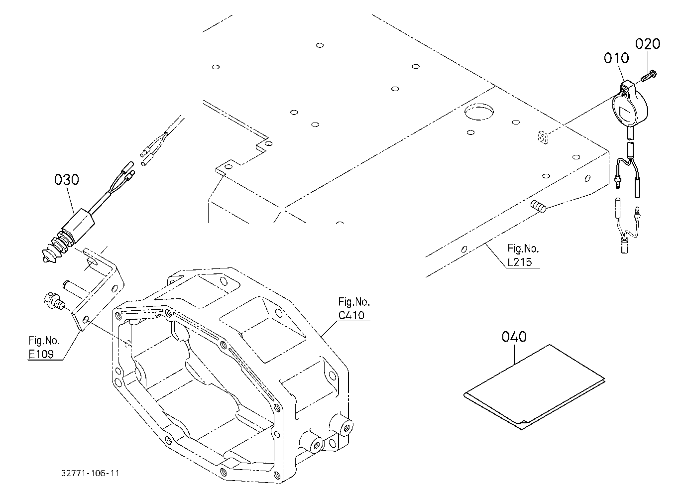 Back Buzzer Kit(W/G No.L9458) [Option]
