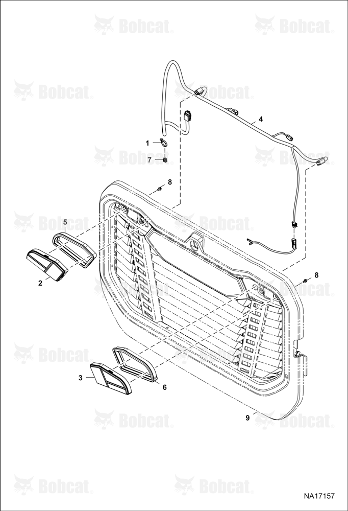 Electrical Circuitry (Rear Lights) (Euro Tail Lights)