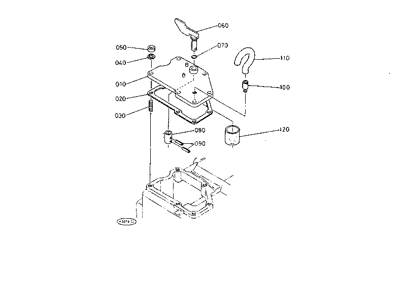 Down Speed Adjusting Lever