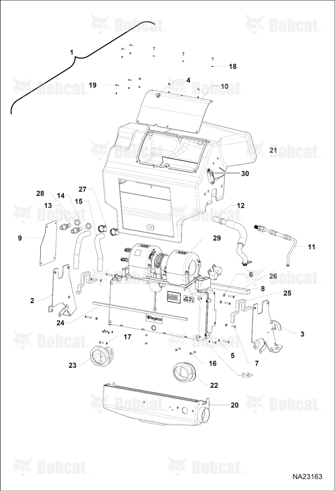 Operator CAB (HVAC Assembly)