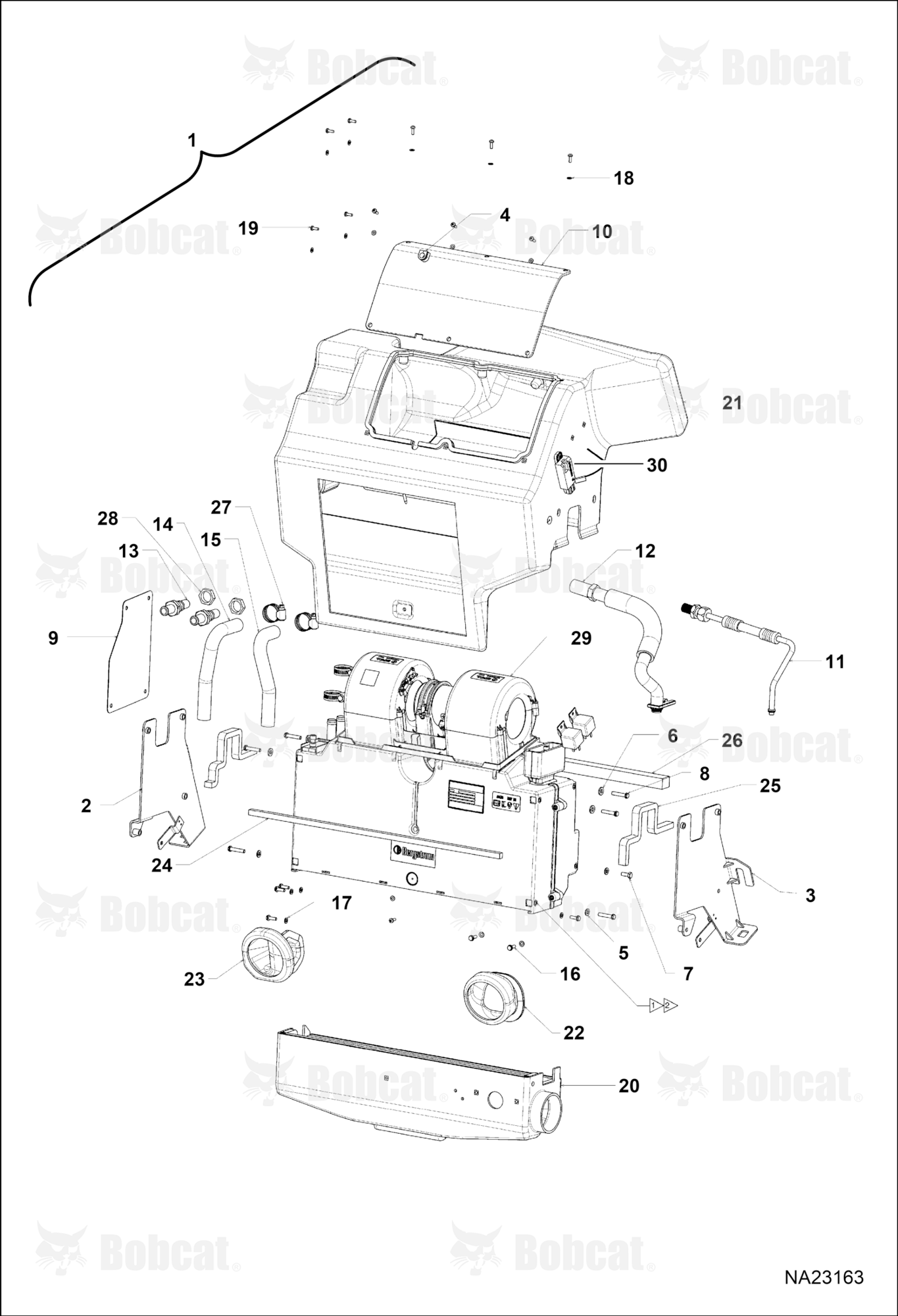 Operator CAB (HVAC Assembly)