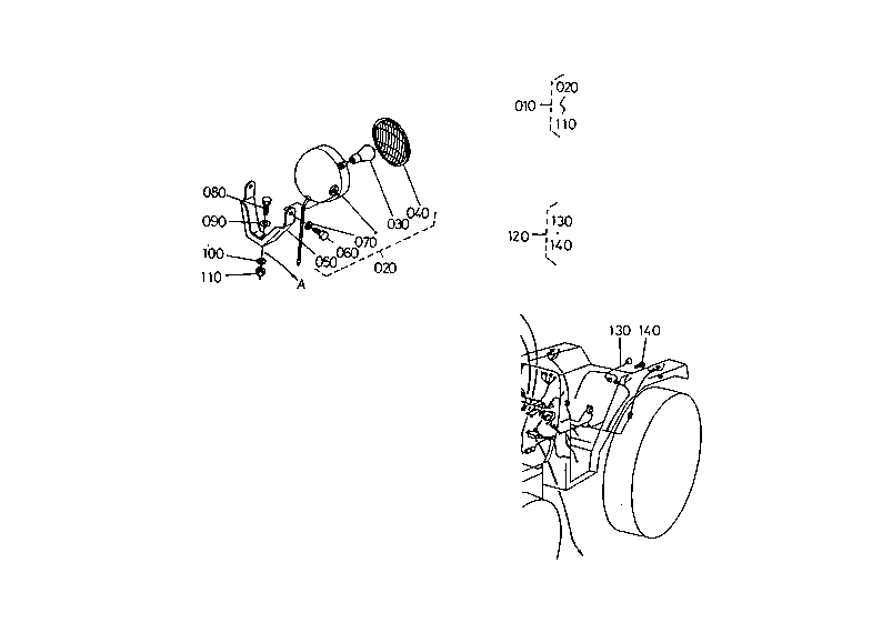 Rear Work Light And Trailer Harness [Option]
