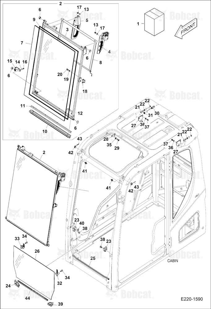 Cabin (Two)(Slide Door)
