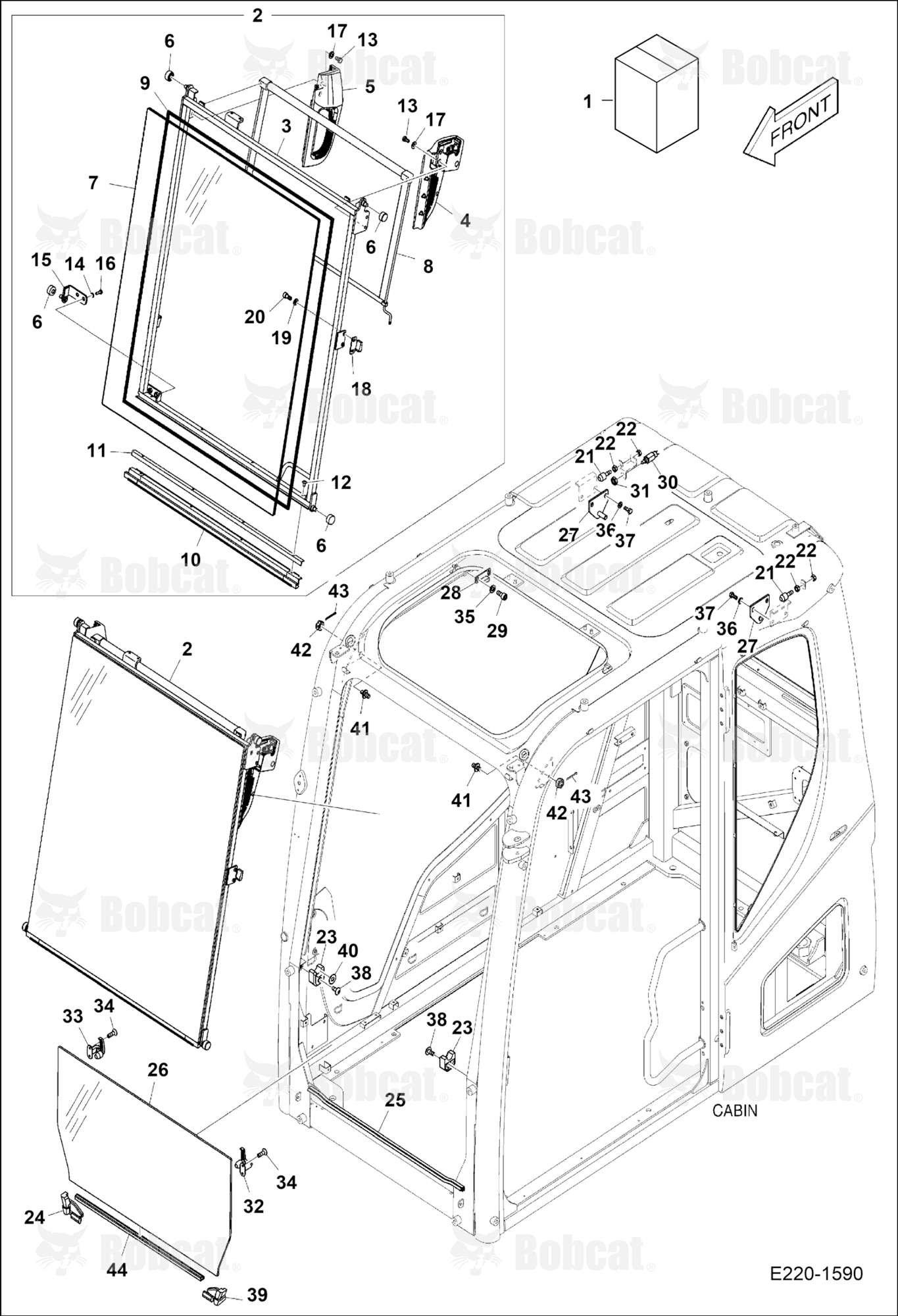 Cabin (Two)(Slide Door)