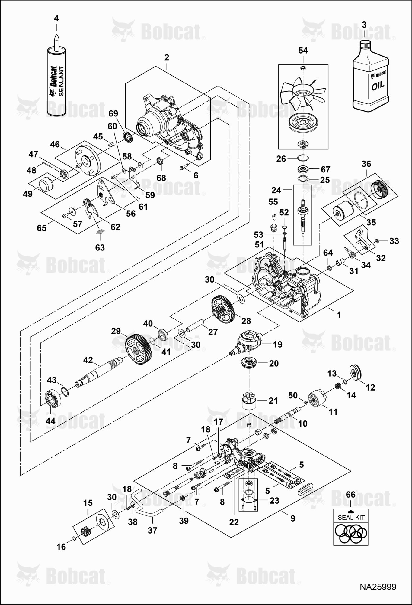 Transaxle Right