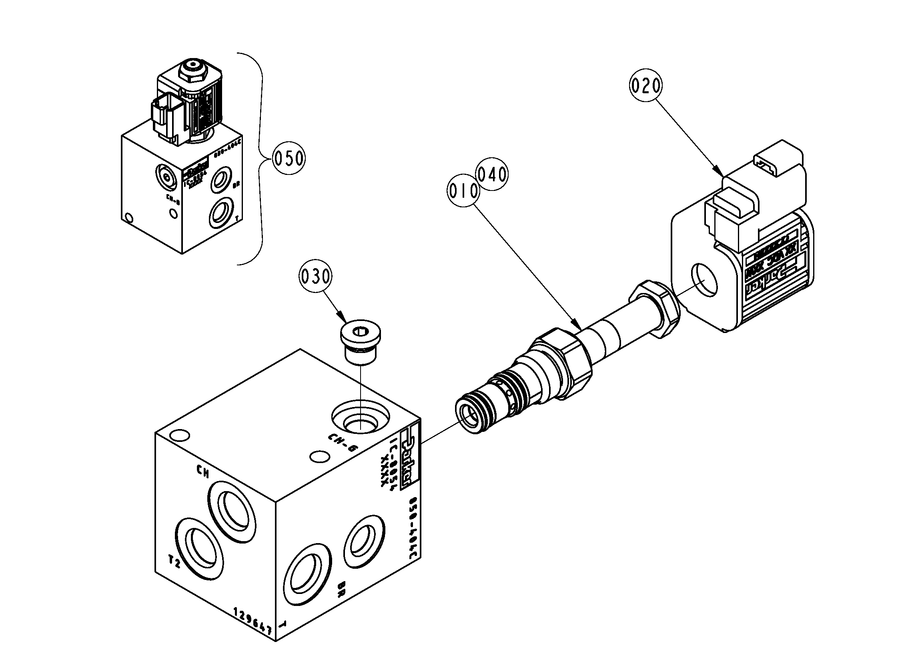 Brake Release Manifold (Lp-850-404C)