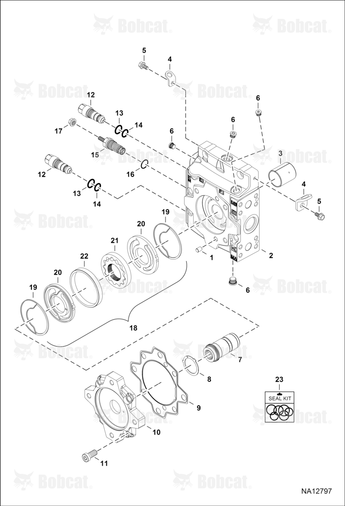 Hydrostatic Pump (Charge Pump Assembly)