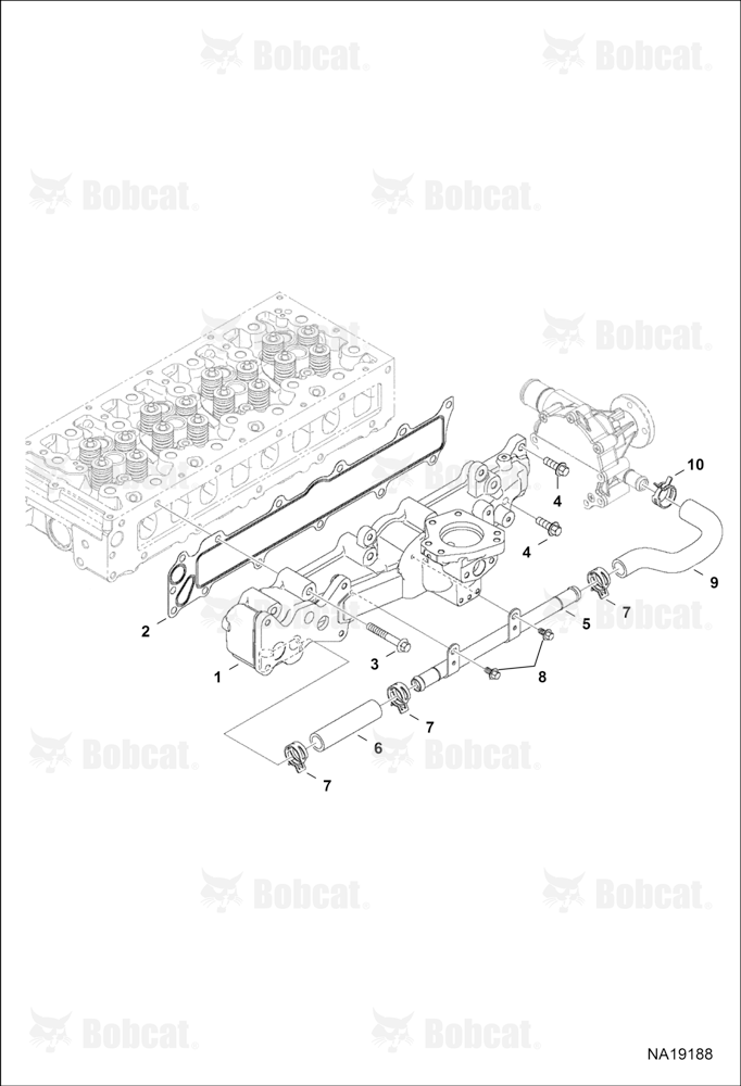 Intake Manifold (Engine S/N 000001 - 002886)
