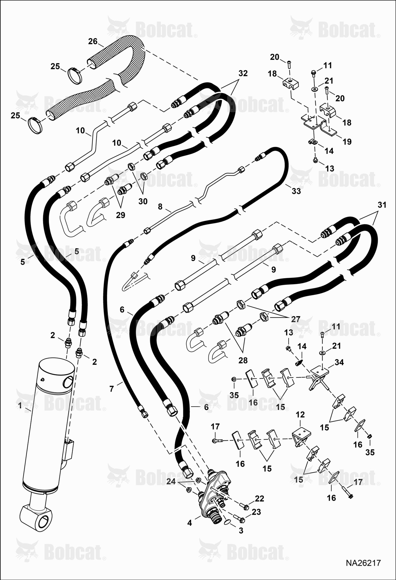 Hydraulic Circuitry (Inner Boom)