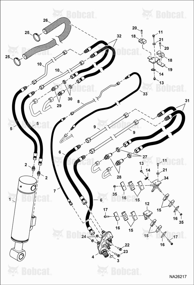 Hydraulic Circuitry (Inner Boom)