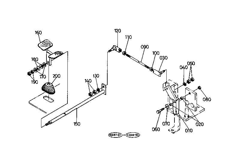 Control Pedal (Swivel/Swing Change) [Ktc Kcl]