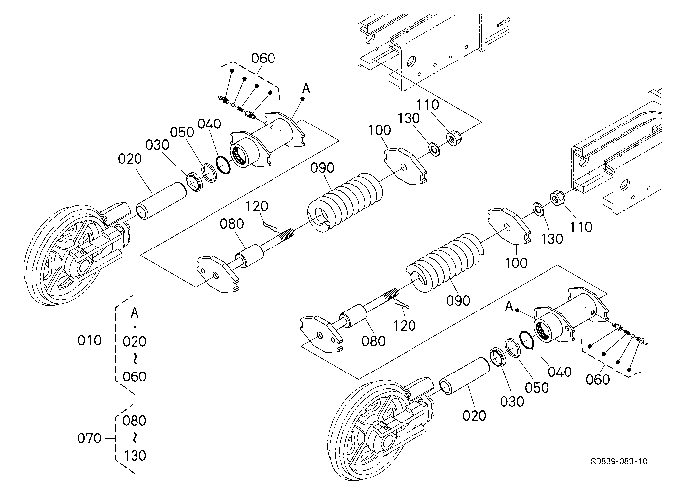 Idler Cylinder [Iron Crawler Type]