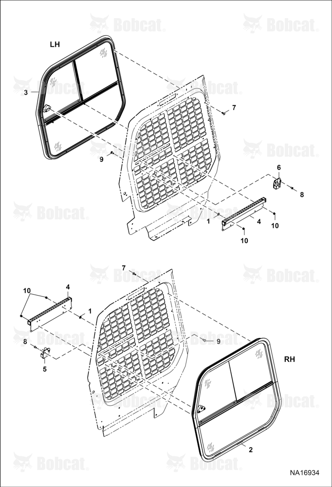 CAB Windows (Side) (Glass)