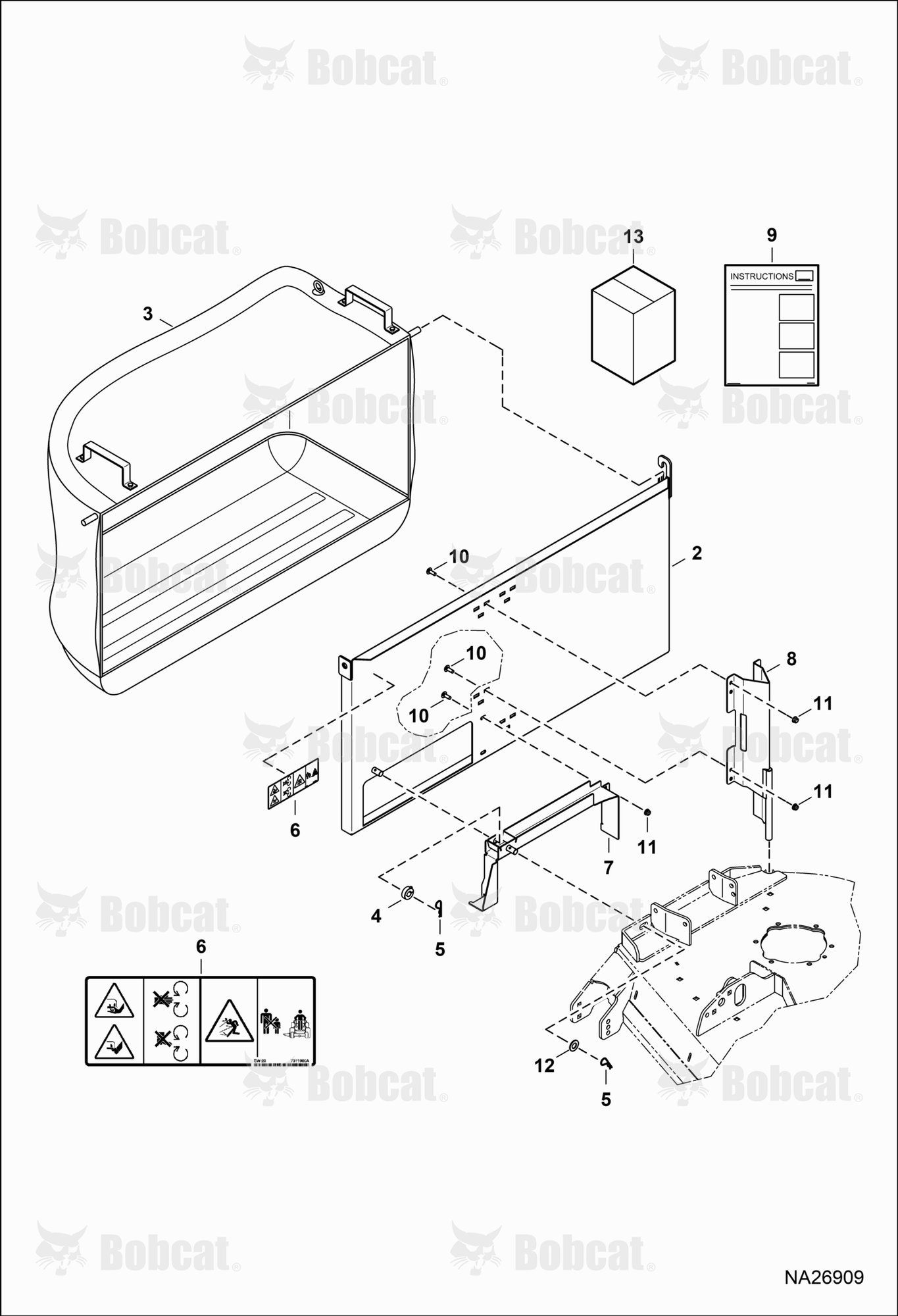 Bag Kit (Poly)(Electric Only)