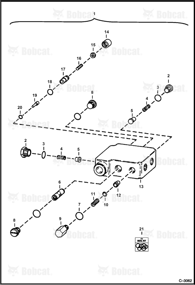 Bucket Positioning Valve