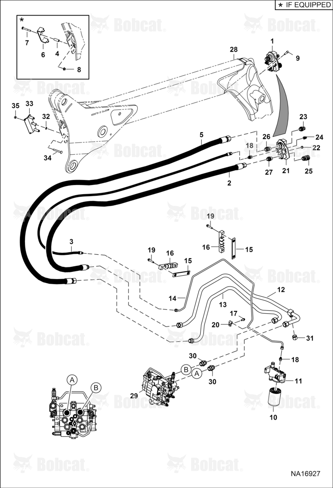 Auxiliary Hydraulics  B4CD11001 - B4CD12113
