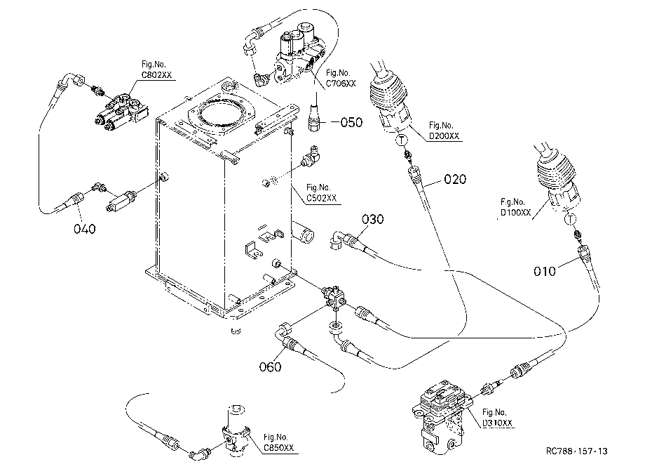 Oil Piping (Pilot T)