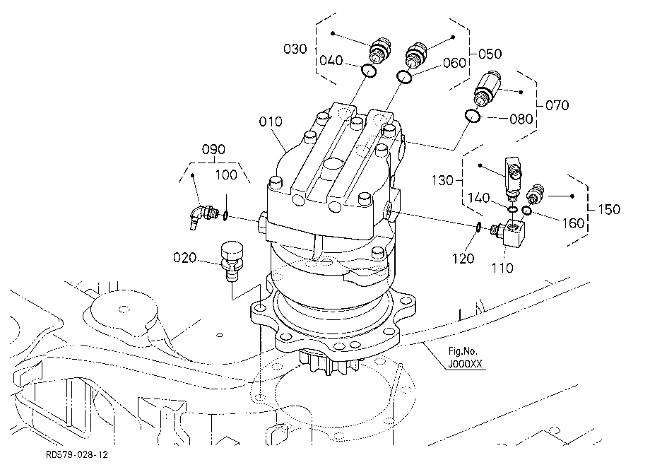 Swivel Motor