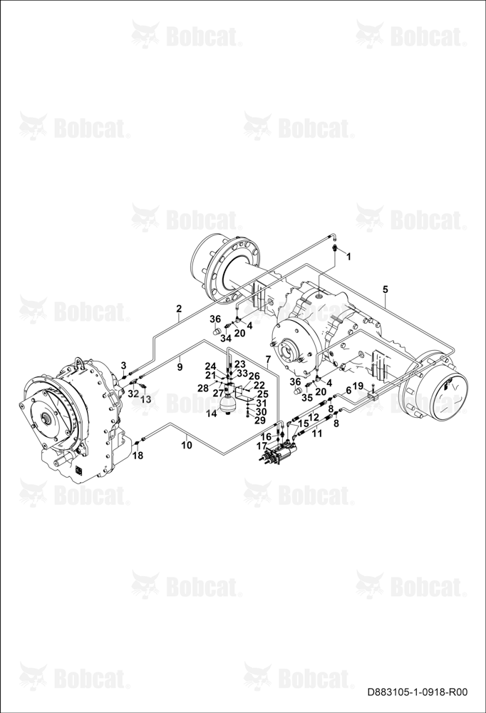 Brake Circuit B45111555 & Above