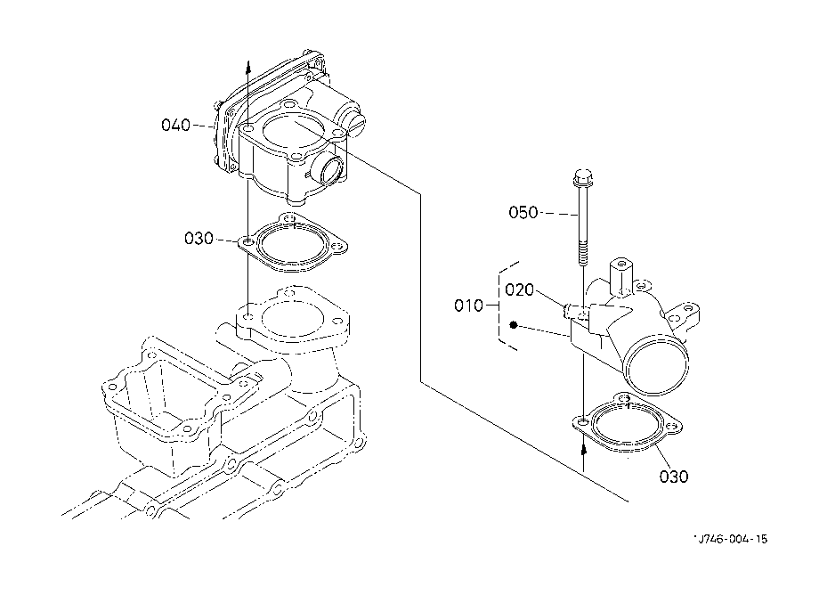 Air Cleaner Flange And Throttle Valve